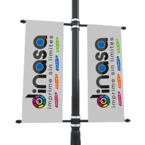 BANDERAS PARA POSTES Y FAROLAS